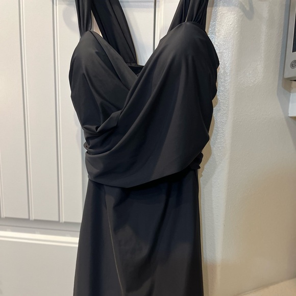 Cocopear Black One Piece Swimsuit 4XL with shorts - Picture 4 of 14